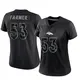 Limited Black Women's Andrew Farmer Denver Broncos Reflective Jersey