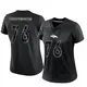 Limited Black Women's Calvin Throckmorton Denver Broncos Reflective Jersey