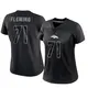 Limited Black Women's Cam Fleming Denver Broncos Reflective Jersey