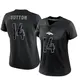 Limited Black Women's Courtland Sutton Denver Broncos Reflective Jersey