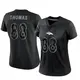 Limited Black Women's Demaryius Thomas Denver Broncos Reflective Jersey