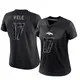 Limited Black Women's Devaughn Vele Denver Broncos Reflective Jersey