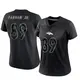 Limited Black Women's Donald Parham Jr. Denver Broncos Reflective Jersey