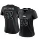 Limited Black Women's Javonte Williams Denver Broncos Reflective Jersey