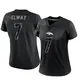 Limited Black Women's John Elway Denver Broncos Reflective Jersey