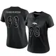 Limited Black Women's John Franklin-Myers Denver Broncos Reflective Jersey