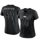 Limited Black Women's Jonas Griffith Denver Broncos Reflective Jersey