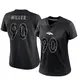 Limited Black Women's Jordan Miller Denver Broncos Reflective Jersey