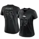 Limited Black Women's Matt Peart Denver Broncos Reflective Jersey