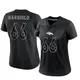 Limited Black Women's Nick Gargiulo Denver Broncos Reflective Jersey