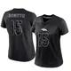 Limited Black Women's Nik Bonitto Denver Broncos Reflective Jersey