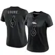 Limited Black Women's P.J. Locke Denver Broncos Reflective Jersey