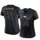 Limited Black Women's Reese Taylor Denver Broncos Reflective Jersey