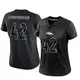 Limited Black Women's Zach Cunningham Denver Broncos Reflective Jersey