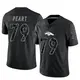 Limited Black Youth Matt Peart Denver Broncos Reflective Jersey