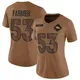 Limited Brown Women's Andrew Farmer Denver Broncos 2023 Salute To Service Jersey