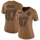 Limited Brown Women's A.T. Perry Denver Broncos 2023 Salute To Service Jersey