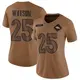 Limited Brown Women's Blake Watson Denver Broncos 2023 Salute To Service Jersey