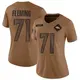 Limited Brown Women's Cam Fleming Denver Broncos 2023 Salute To Service Jersey