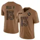 Limited Brown Youth David Sills V Denver Broncos 2023 Salute To Service Jersey