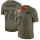 Limited Camo Men's Calvin Throckmorton Denver Broncos 2019 Salute to Service Jersey