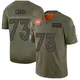 Limited Camo Men's Frank Crum Denver Broncos 2019 Salute to Service Jersey