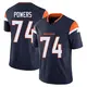 Limited Navy Men's Ben Powers Denver Broncos Alternate Vapor F.U.S.E. Jersey