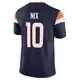 Limited Navy Men's Bo Nix Denver Broncos Alternate Vapor F.U.S.E. Jersey