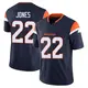 Limited Navy Men's Brandon Jones Denver Broncos Alternate Vapor F.U.S.E. Jersey