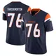 Limited Navy Men's Calvin Throckmorton Denver Broncos Alternate Vapor F.U.S.E. Jersey