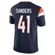 Limited Navy Men's Drew Sanders Denver Broncos Alternate Vapor F.U.S.E. Jersey