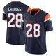 Limited Navy Men's Jamaal Charles Denver Broncos Alternate Vapor F.U.S.E. Jersey