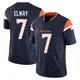 Limited Navy Men's John Elway Denver Broncos Alternate Vapor F.U.S.E. Jersey