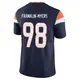 Limited Navy Men's John Franklin-Myers Denver Broncos Alternate Vapor F.U.S.E. Jersey