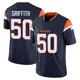 Limited Navy Men's Jonas Griffith Denver Broncos Alternate Vapor F.U.S.E. Jersey