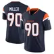 Limited Navy Men's Jordan Miller Denver Broncos Alternate Vapor F.U.S.E. Jersey