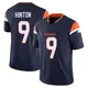 Limited Navy Men's Kendall Hinton Denver Broncos Alternate Vapor F.U.S.E. Jersey