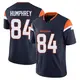 Limited Navy Men's Lil'Jordan Humphrey Denver Broncos Alternate Vapor F.U.S.E. Jersey