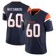 Limited Navy Men's Luke Wattenberg Denver Broncos Alternate Vapor F.U.S.E. Jersey