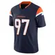 Limited Navy Men's Malcolm Roach Denver Broncos Alternate Vapor F.U.S.E. Jersey