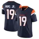 Limited Navy Men's Marvin Mims Jr. Denver Broncos Alternate Vapor F.U.S.E. Jersey