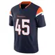 Limited Navy Men's Nate Adkins Denver Broncos Alternate Vapor F.U.S.E. Jersey