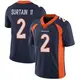 Limited Navy Men's Pat Surtain II Denver Broncos Vapor Untouchable Jersey