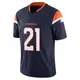 Limited Navy Men's Riley Moss Denver Broncos Alternate Vapor F.U.S.E. Jersey