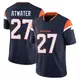 Limited Navy Men's Steve Atwater Denver Broncos Alternate Vapor F.U.S.E. Jersey