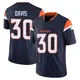 Limited Navy Men's Terrell Davis Denver Broncos Alternate Vapor F.U.S.E. Jersey