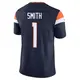 Limited Navy Men's Tremon Smith Denver Broncos Alternate Vapor F.U.S.E. Jersey