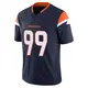 Limited Navy Men's Zach Allen Denver Broncos Alternate Vapor F.U.S.E. Jersey