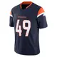 Limited Navy Youth Alex Singleton Denver Broncos Alternate Vapor F.U.S.E. Jersey