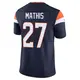 Limited Navy Youth Damarri Mathis Denver Broncos Alternate Vapor F.U.S.E. Jersey